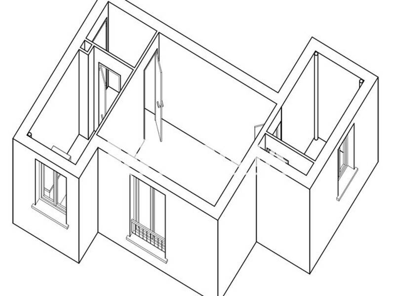 Maison à louer, 27m², PARIS 14E