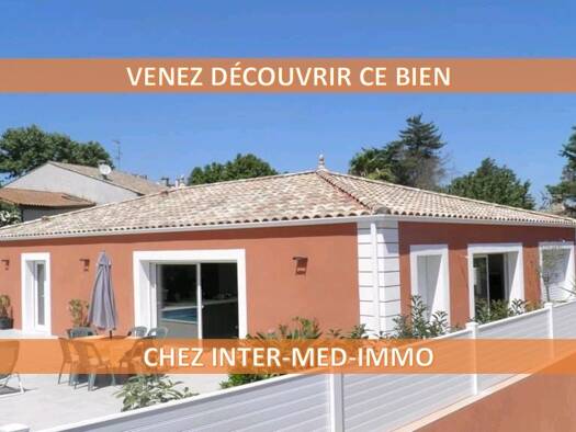 Villa à vendre 470 000 € 5 pièces 4 chambres 127 m² 535 m² de terrain Cers 34420
