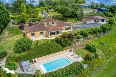Maison à vendre 616 550 € 8 pièces 4 chambres 171 m² 26 705 m² de terrain St Andre d Allas 24200
