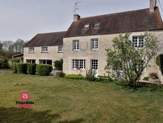 Maison à vendre 279 760 € 6 pièces 3 chambres 220 m² 2 143 m² de terrain Belle Étoile-2ème Db-Coulandon Argentan 61200