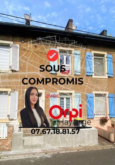 Maison à vendre 149 000 € 5 pièces 4 chambres 113 m² 242 m² de terrain Faubourg Sainte Catherine-Patural Hayange 57700