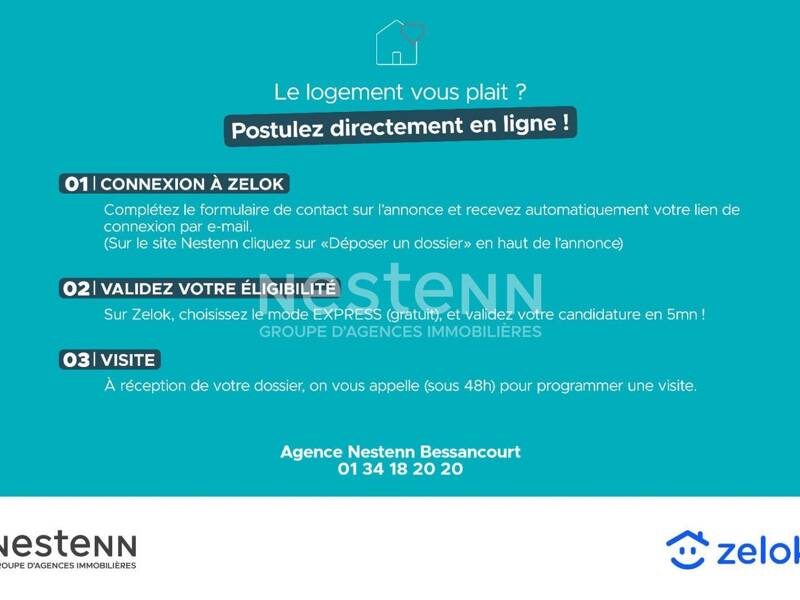 Maison à louer, 46m², PONTOISE