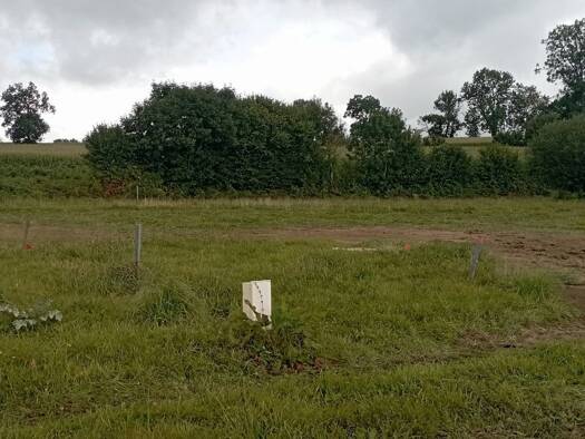 Terrain constructible viabilisé à vendre 33 000 € 1 281 m² de terrain Chérencé-le-Héron 50800