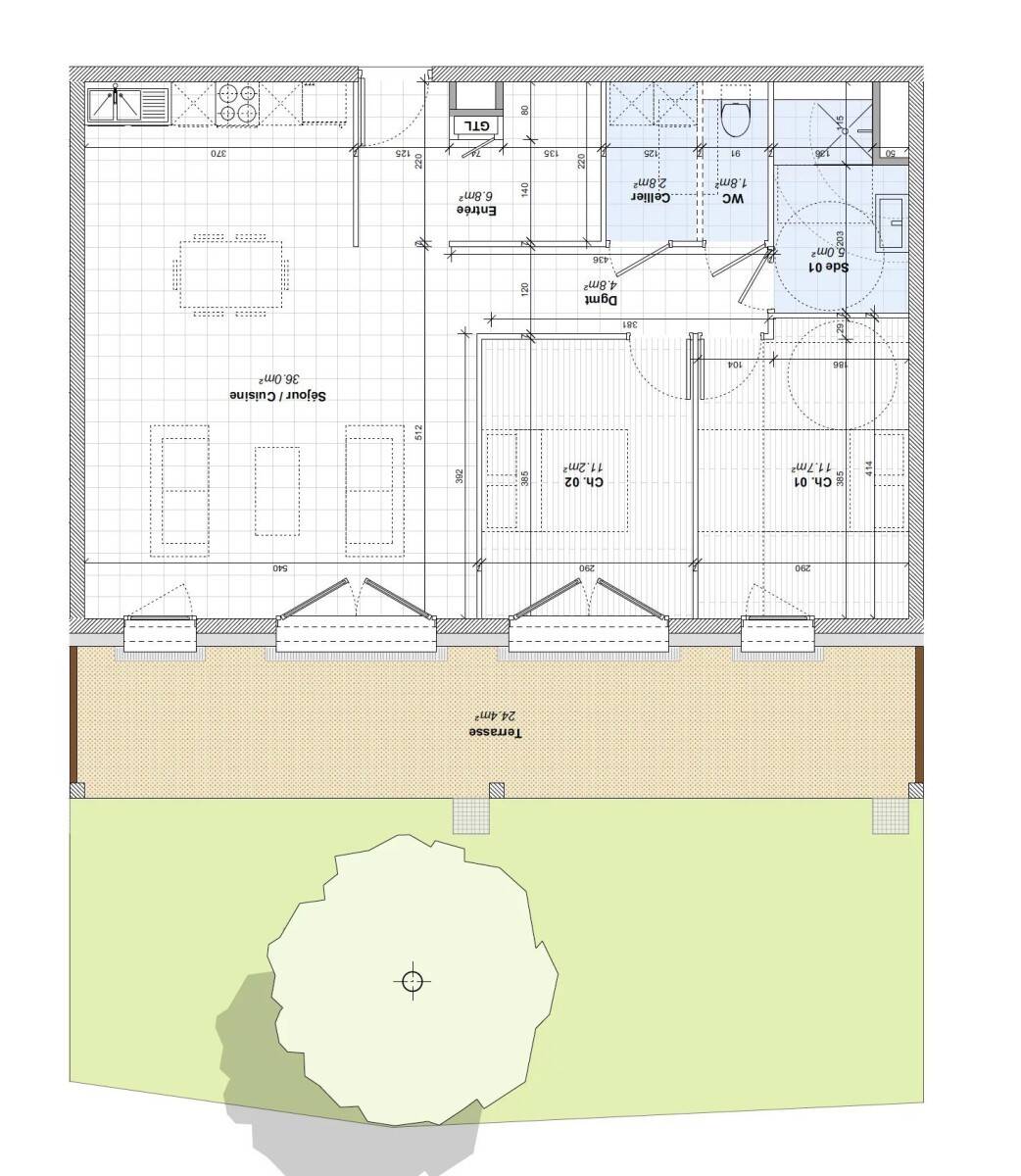 Maison à vendre, 79m², NOTRE DAME DE BELLECOMBE