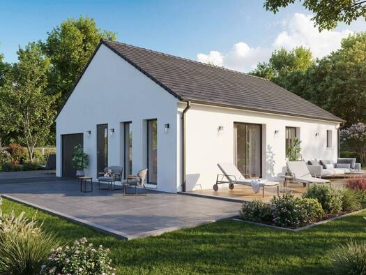 Terrain avec maison neuve à vendre 228 664 € 3 pièces 2 chambres 65 m² 689 m² de terrain Saint-Brice 77160