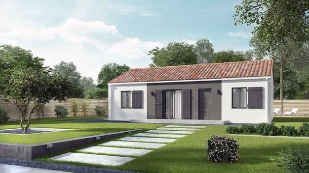 Terrain avec maison neuve à vendre 195 246 € Ballon 17290