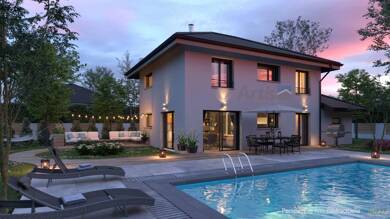 Terrain avec maison neuve à vendre 665 000 € Péron 01630