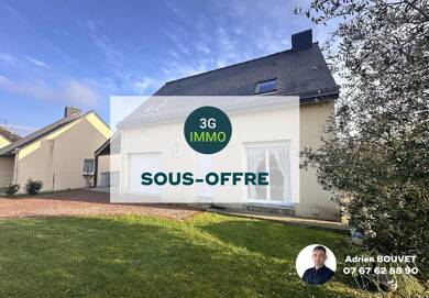 Maison à vendre 239 200 € 4 pièces 3 chambres 85 m² 437 m² de terrain Plerguer 35540