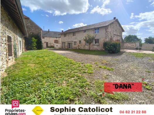 Maison à vendre 219 000 € 6 pièces 4 chambres 168 m² 1 885 m² de terrain Montmirail 51210