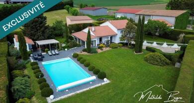 Villa à vendre 449 900 € 6 pièces 4 chambres 166 m² 8 941 m² de terrain Gignat 63340