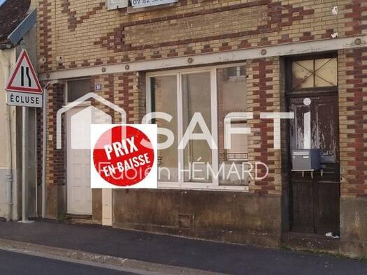 Maison à vendre 54 900 € 5 pièces 3 chambres 127 m² 179 m² de terrain Baye 51270