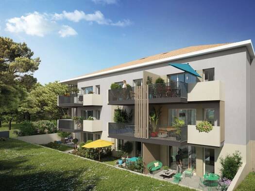 Appartement à louer 644 € 2 pièces 1 chambre 41 m² 1er étage Collettes Est Draguignan 83300