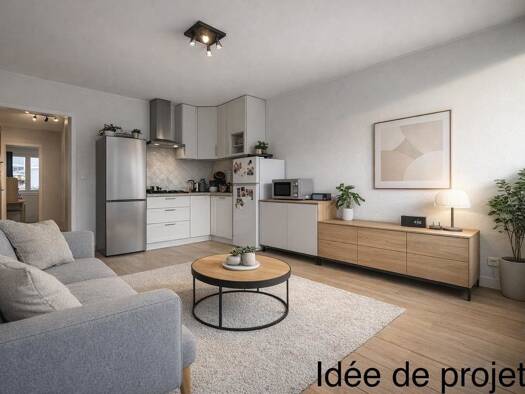 Appartement à vendre 159 000 € 1 pièce 1 chambre 40 m² Étage 1/6 Vernand Annemasse 74100