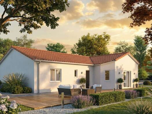 Terrain avec maison neuve à vendre 169 202 € 4 pièces 3 chambres 102 m² 839 m² de terrain Manois 52700