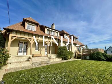 Maison à vendre 2 100 000 € 7 pièces 4 chambres 251 m² 1 217 m² de terrain Port Littoral-Ville Nord Trouville-sur-Mer 14360
