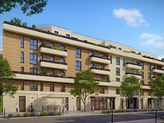 Appartement à vendre - neuf 206 996 € 2 pièces 1 chambre 33,02 m² 1er étage Gare Le Bourget 93350