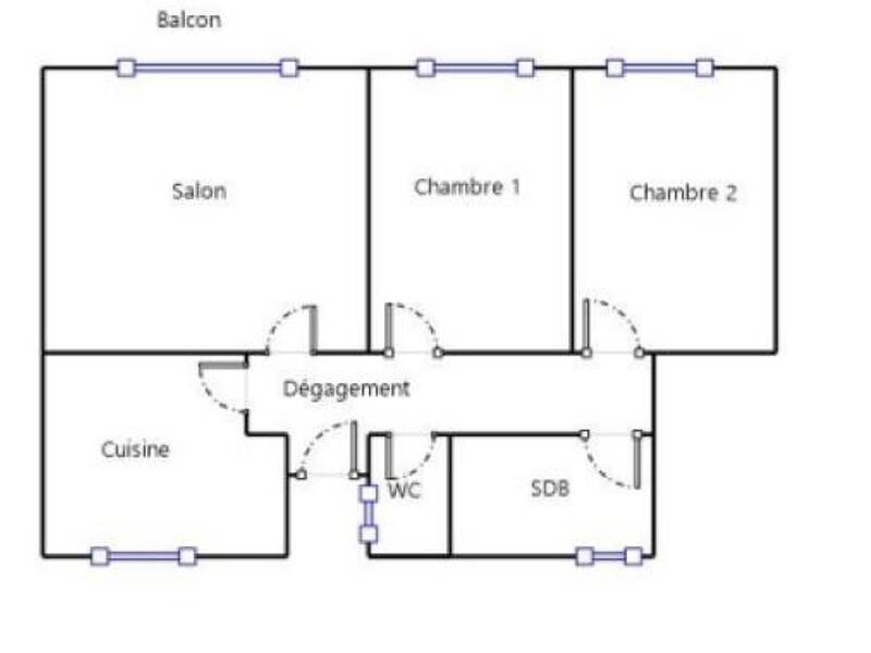Maison à vendre, 56m², LANNEMEZAN