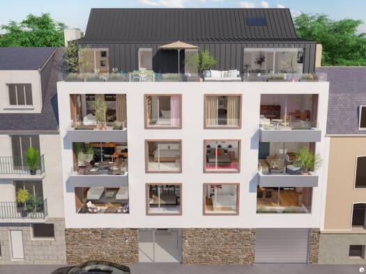 Appartement à vendre - neuf 790 000 € 4 pièces 3 chambres 130,25 m² dès le 30/09/2026 Keroman-Merville Lorient 56100