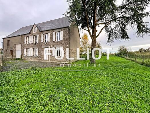 Maison à vendre 150 000 € 4 pièces 2 chambres 95 m² 901 m² de terrain Notre-Dame-de-Cenilly 50210