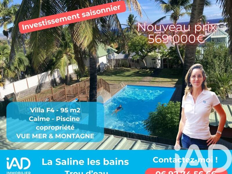 Maison à vendre, 95m², SAINT PAUL