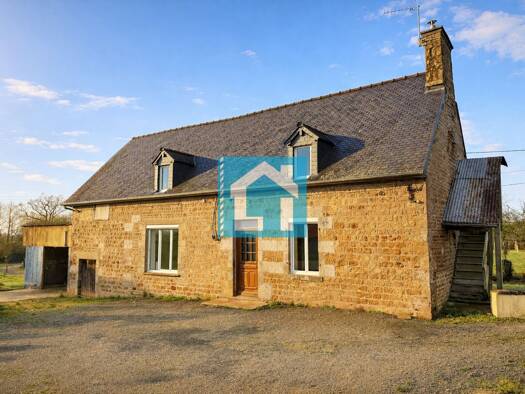 Maison à vendre 116 500 € 4 pièces 3 chambres 71 m² 4 394 m² de terrain Juvigny les Vallées 50520