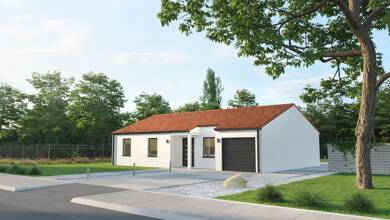 Maison de plain-pied à vendre 251 464 € 4 pièces 3 chambres 80 m² 374 m² de terrain Brem-sur-Mer 85470