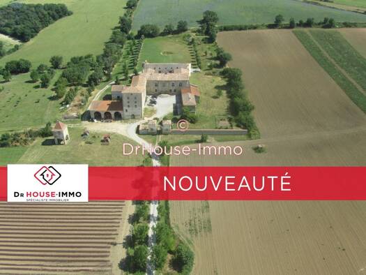 Château à vendre 1 500 000 € 22 pièces 5 chambres 550 m² 40 000 m² de terrain Lasbordes 11400