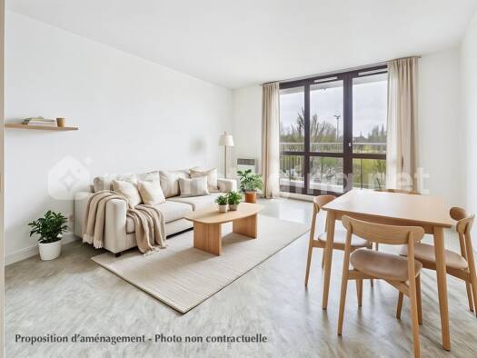 Appartement à vendre 159 000 € 2 pièces 1 chambre 48,52 m² Étage 4/6 Yerres 91330