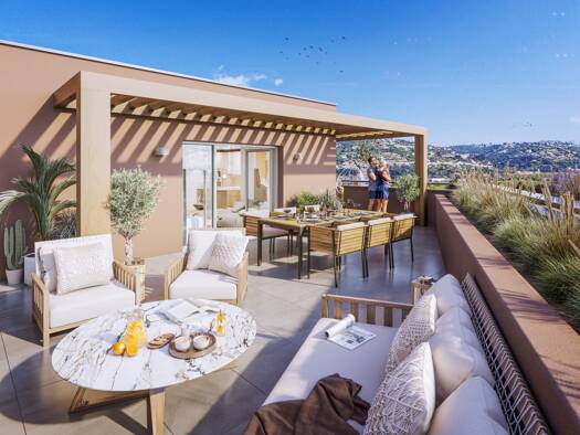 Appartement à vendre - neuf 378 000 € 3 pièces 67,7 m² RDC dès le 30/12/2027 Nord La Gaude 06610