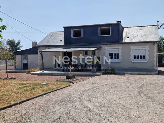 Maison de plain-pied à vendre 232 700 € 7 pièces 4 chambres 120 m² 1 180 m² de terrain La Couaille Longué-Jumelles 49160