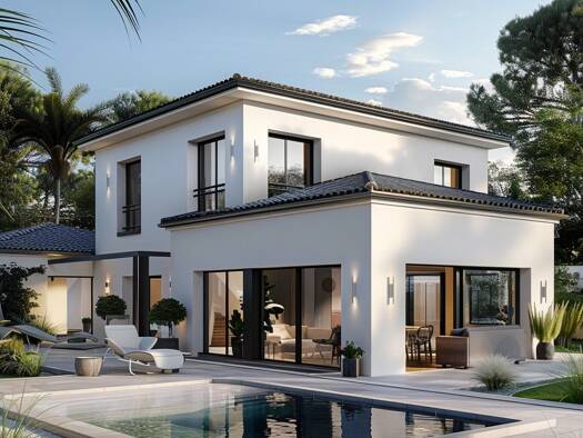 Terrain avec maison neuve à vendre 313 500 € 4 pièces 3 chambres 100 m² 836 m² de terrain Orcet 63670