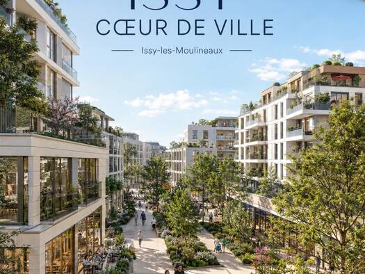 Appartement à vendre - neuf 749 000 € 3 pièces 2 chambres 63 m² Espaces Jeunes Issy-les-Moulineaux 92130