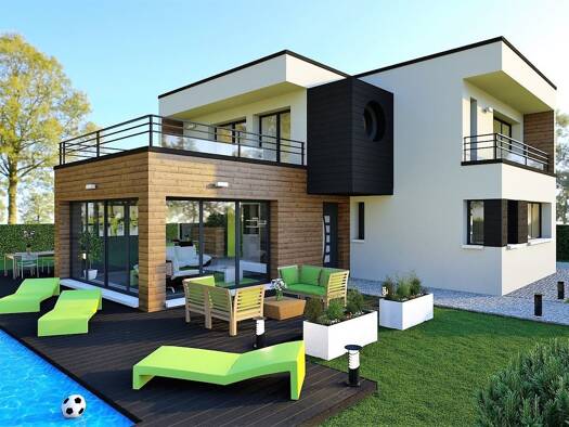 Terrain avec maison neuve à vendre 406 079 € 5 pièces 4 chambres 140 m² 1 500 m² de terrain Torcy-et-Pouligny 21460