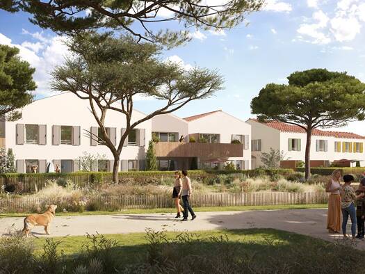 Appartement à vendre - neuf 399 000 € 3 pièces 2 chambres 66 m² RDC/1 Chaume Sud Les Sables-d'Olonne 85100