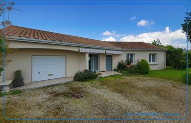 Maison de plain-pied à vendre 210 000 € 5 pièces 3 chambres 110 m² 755 m² de terrain Cenon-sur-Vienne 86530