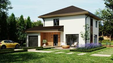 Terrain avec maison neuve à vendre 448 000 € Bons-en-Chablais 74890