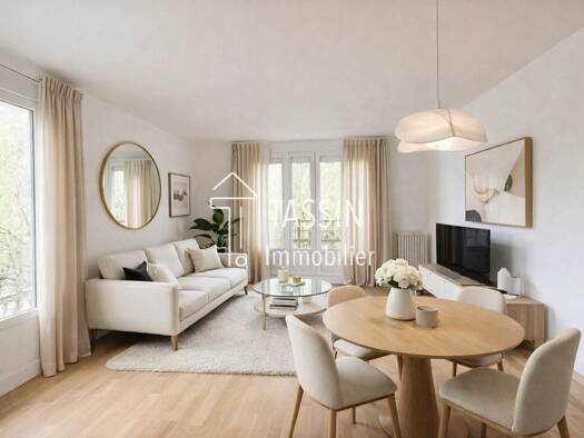 Appartement à vendre 250 000 € 3 pièces 2 chambres 66 m² Étage 3/3 Centre Écully 69130