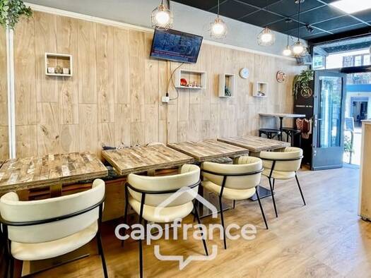 Restaurant à vendre Fonds de commerce 50 000 € 27 m² d'espace de restauration Centre Caluire-et-Cuire 69300
