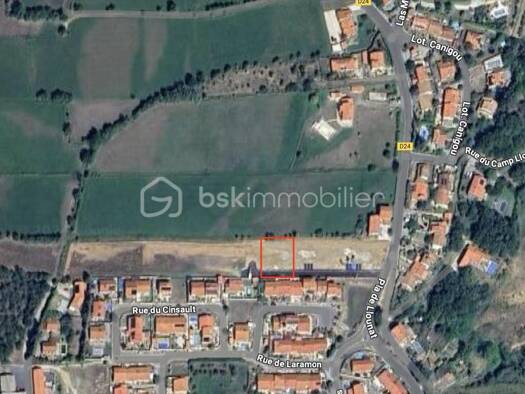 Terrain constructible viabilisé à vendre 70 000 € 325 m² de terrain Prades 66500
