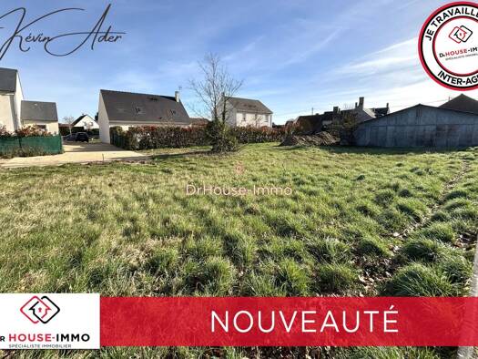 Terrain constructible viabilisé à vendre 168 800 € 660 m² de terrain Olivet 45160