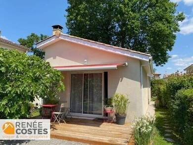 Maison en viager occupé Bouquet 85 075 € 4 pièces 3 chambres 77 m² 359 m² de terrain Villenave d Ornon 33140