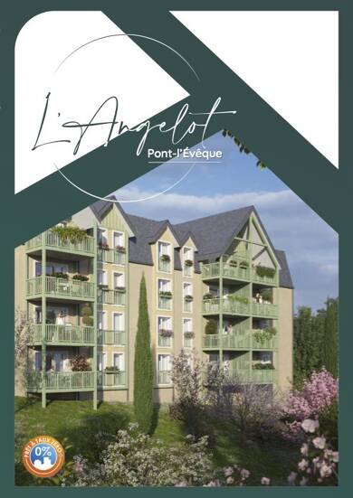 Appartement à vendre 191 000 € 2 pièces 1 chambre 53 m² Étage 3/4 Pont-l'Évêque 14130
