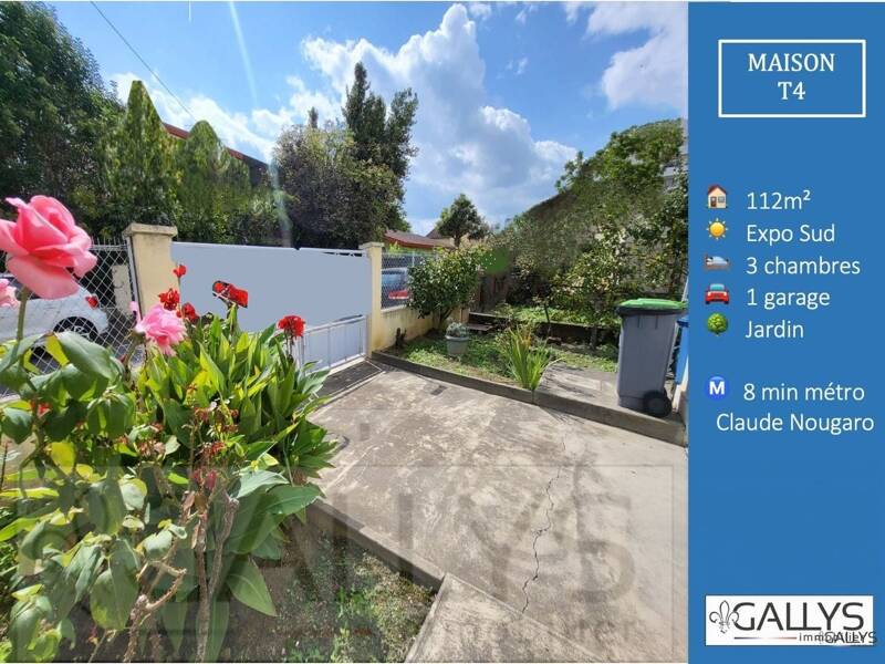 Maison à vendre, 114m², TOULOUSE
