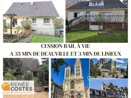 Maison en viager 254 975 € 5 pièces 3 chambres 130 m² 1 635 m² de terrain Deauville 14800