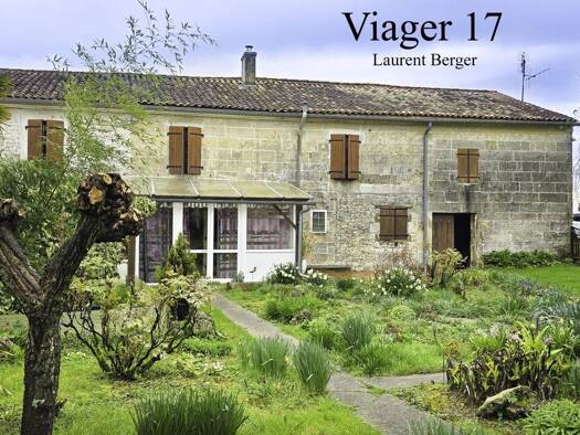 Maison en viager occupé Bouquet 48 000 € 6 pièces 4 chambres 118 m² 2 000 m² de terrain Saint-Genis-de-Saintonge 17240