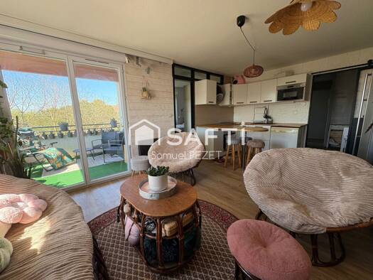 Appartement à vendre 194 000 € 3 pièces 3 chambres 61 m² Étage 2/2 Agora Cugnaux 31270