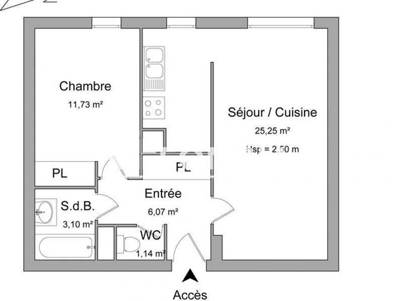 Maison à louer, 47m², ASNIERES SUR SEINE