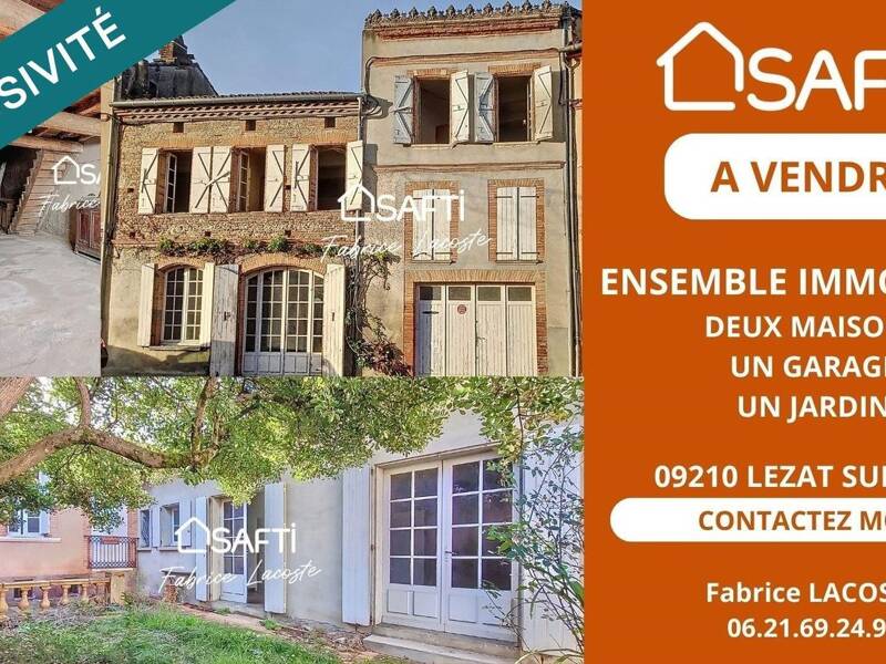 Maison à vendre, 195m², LEZAT SUR LEZE