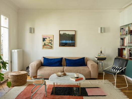 Appartement à vendre 649 000 € 4 pièces 2 chambres 73 m² Étage 5/7 Pont de Flandre Paris 19ème arrondissement 75019