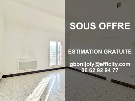 Appartement à vendre 96 000 € 2 pièces 1 chambre 51 m² Étage 3/3 Argensol Orange 84100